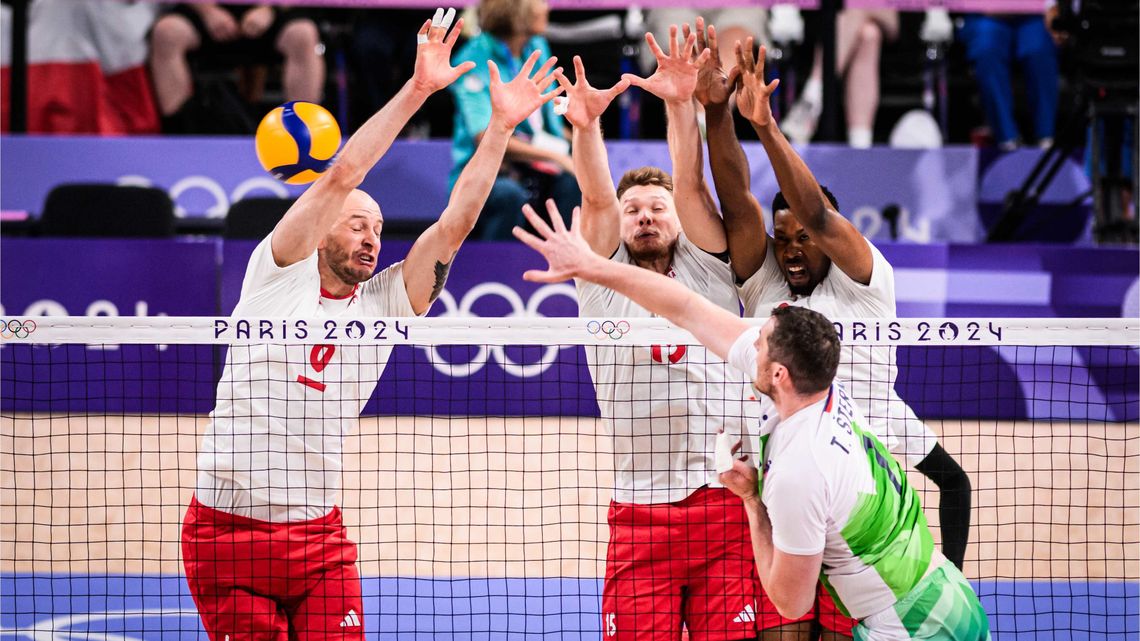 Paryż 2024: Polska - Słowenia 3:1, Wilfredo Leon poprowadził Biało-Czerwonych do półfinału