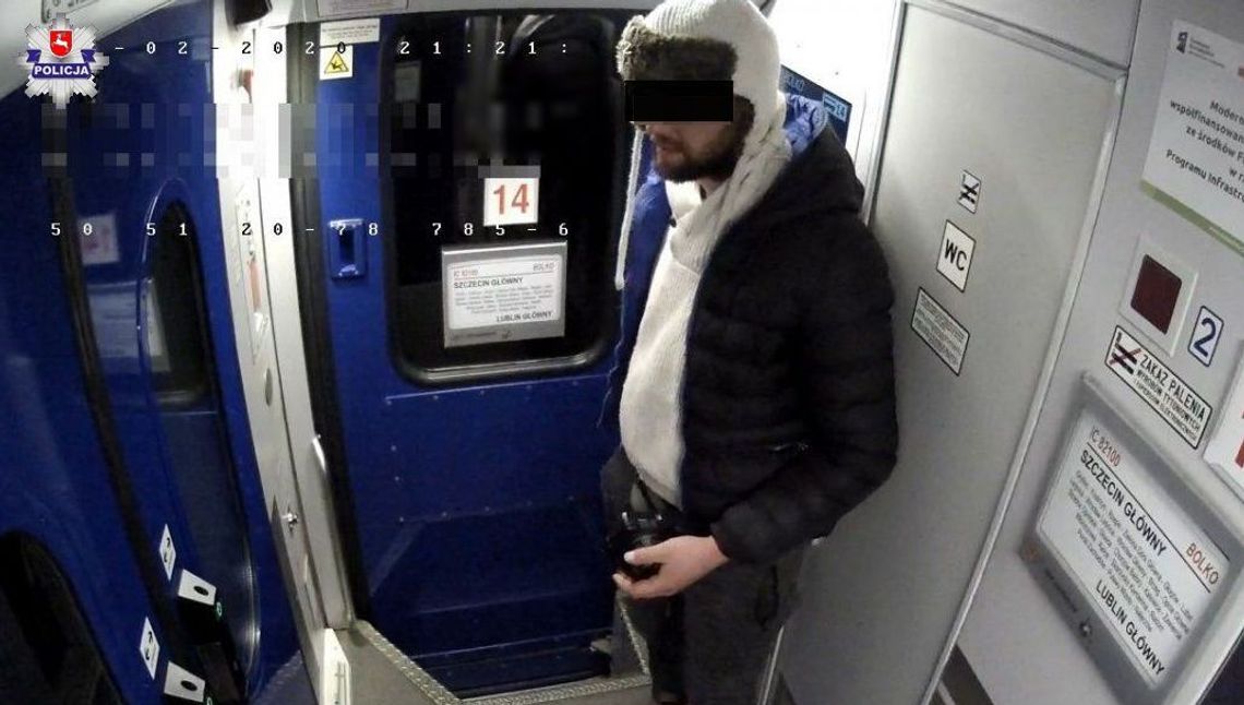Pasażer zasnął w pociągu pociągu Szczecin – Lublin i został okradziony. Już wiadomo przez kogo