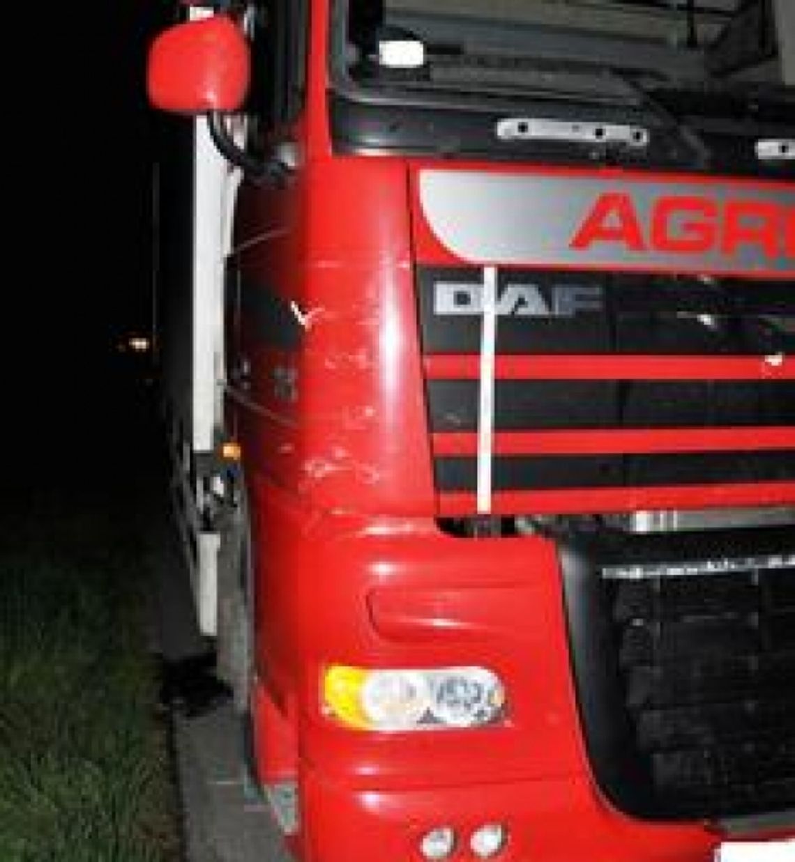 Paszki Małe. Pieszy zginął potrącony przez ciężarówkę