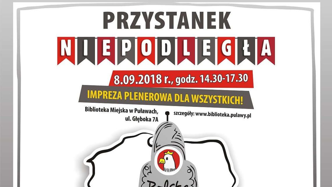 Patriotyczna impreza w Puławach: Przystanek Niepodległa