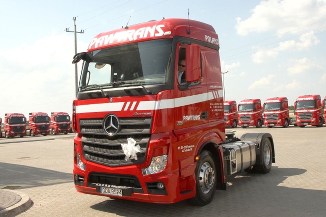 Pawtrans z Poniatowej. 80 nowych ciężarówek za 40 mln zł