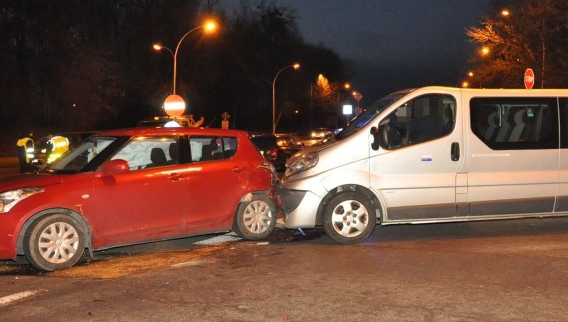 Pechowy kierowca. Jednego dnia miał dwie stłuczki na ulicach Zamościa