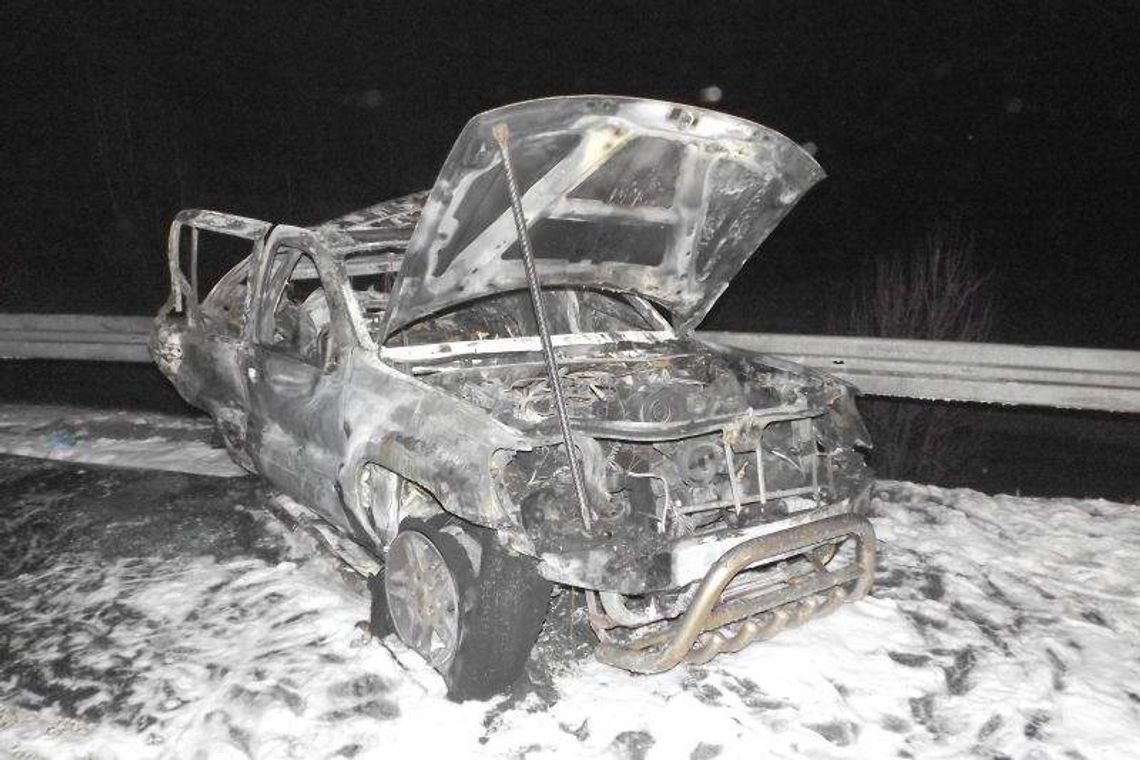 "Pędzący samochód, potem słup ognia". Świadek o tragicznym wypadku na obwodnicy Lubartowa