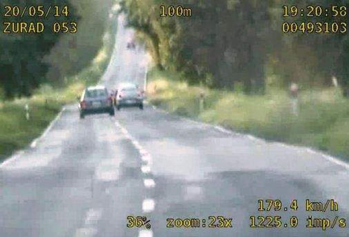 Pędził w terenie zabudowanym 200 km/h Pędził w terenie zabudowanym 200 km/h