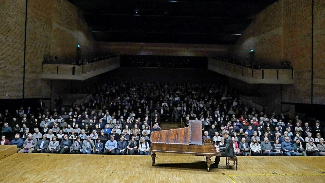 Pełna sala na koncercie chopinowskim w Filharmonii Lubelskiej