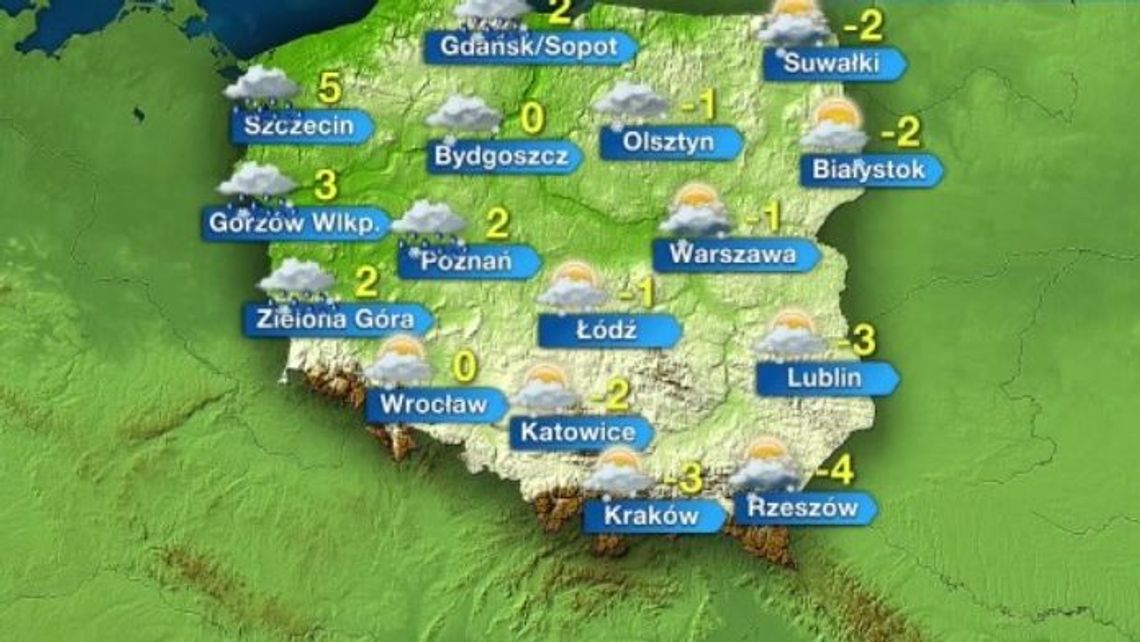 Piątek będzie wietrzny i śnieżny. Na koniec weekendu wiatr zelżeje, ale przybędzie śniegu [wideo]