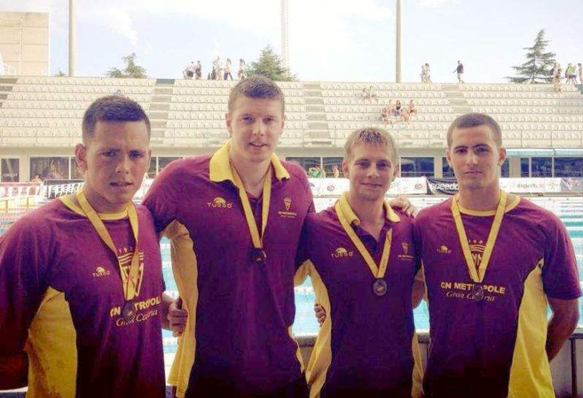 Pięć medali Konrada Czerniaka podczas mistrzostw Hiszpanii