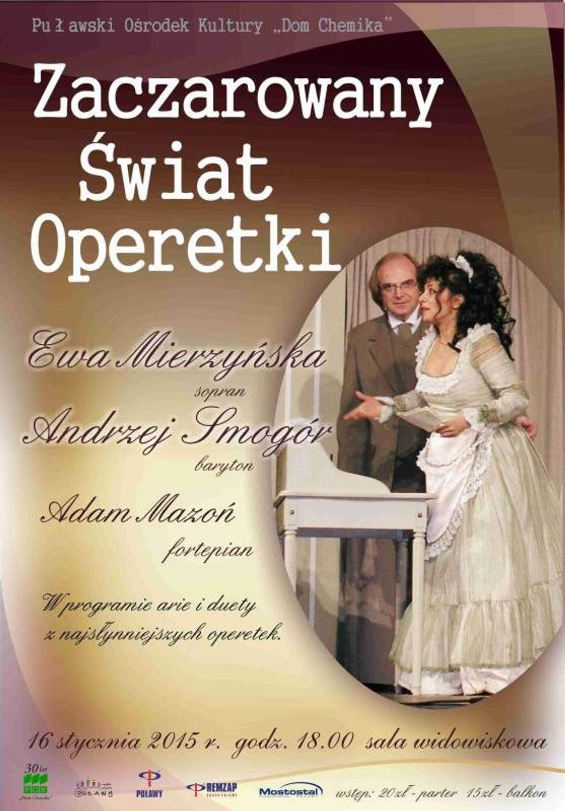 Piękne głosy, piękne arie w Domu Chemika