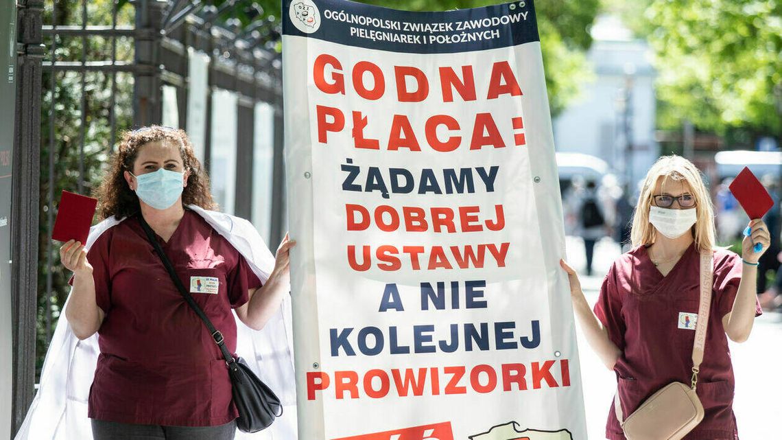 Pielęgniarki i położne będą dzisiaj strajkować. Domagają się podwyżek i lepszych warunków pracy