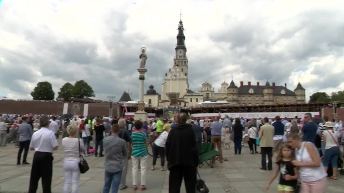 Pielgrzymi na Jasnej Górze. Uroczystość Wniebowzięcia Najświętszej Maryi Panny [wideo]
