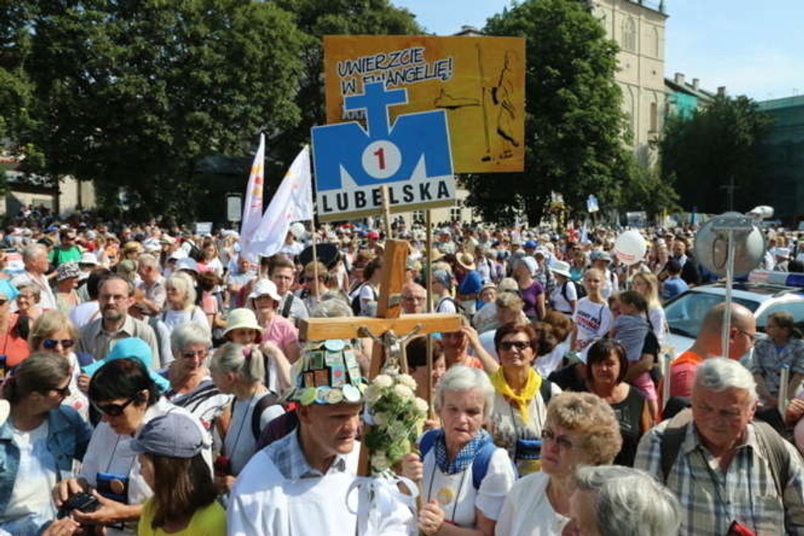 Pielgrzymi wyruszą dzisiaj w drogę z Lublina do Częstochowy