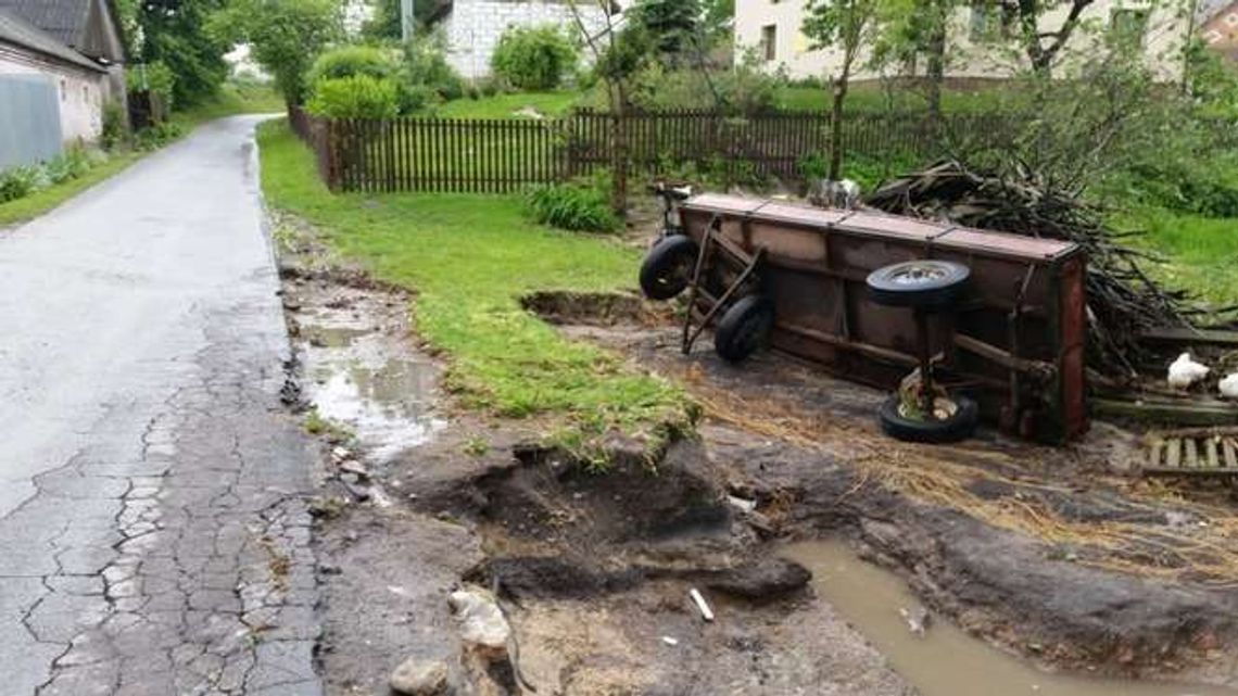 Pieniądze dla poszkodowanych w czasie burz