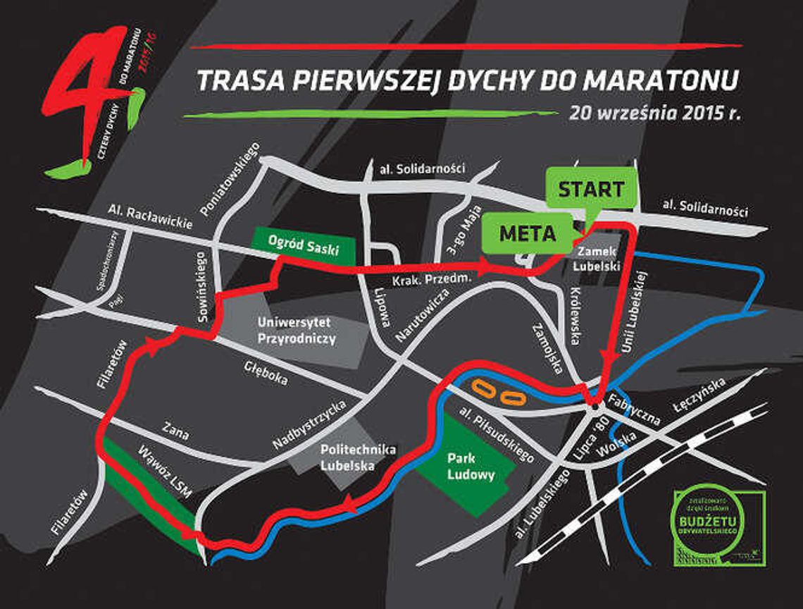 Pierwsza Dycha do Maratonu w niedzielę. Pobiegną ulicą, będą utrudnienia