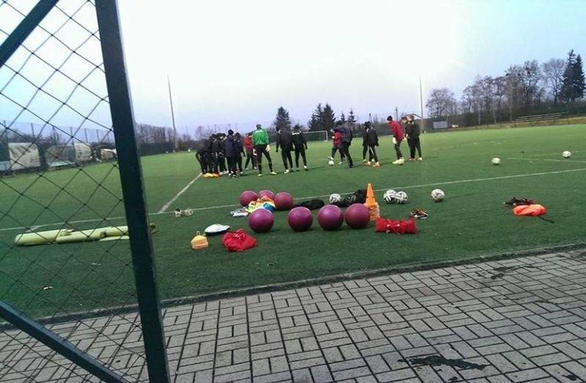 Pierwsza grupa piłkarzy Górnika Łęczna wznowiła zajęcia
