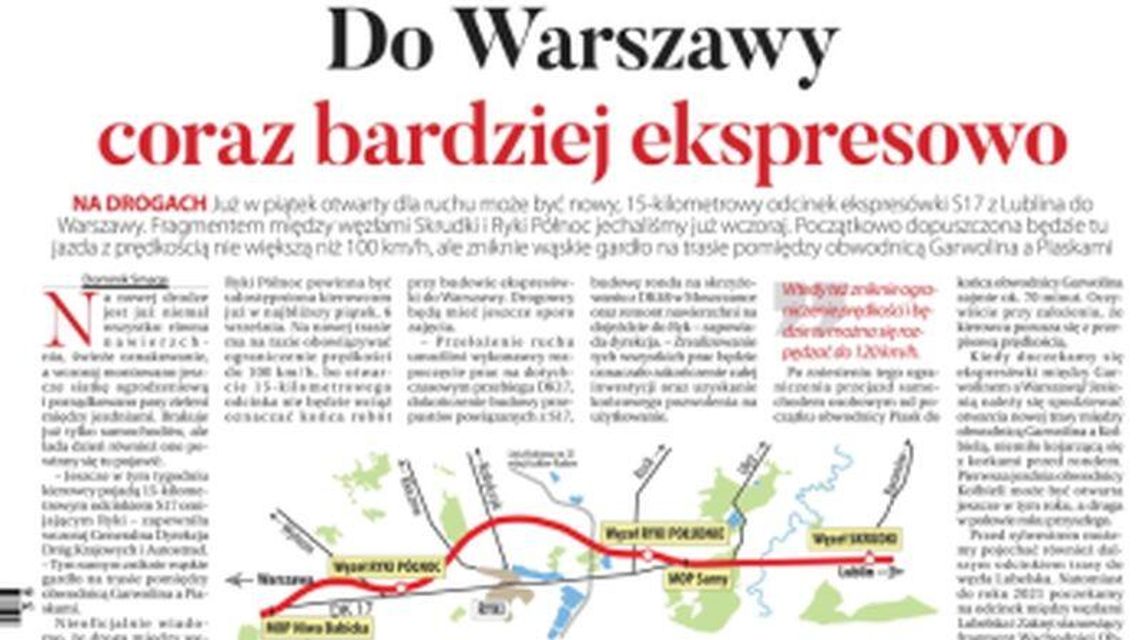 Pierwsza strona Dziennika Wschodniego 04.09.2019