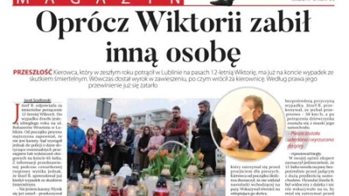 Pierwsza strona Dziennika Wschodniego 19.07.2019
