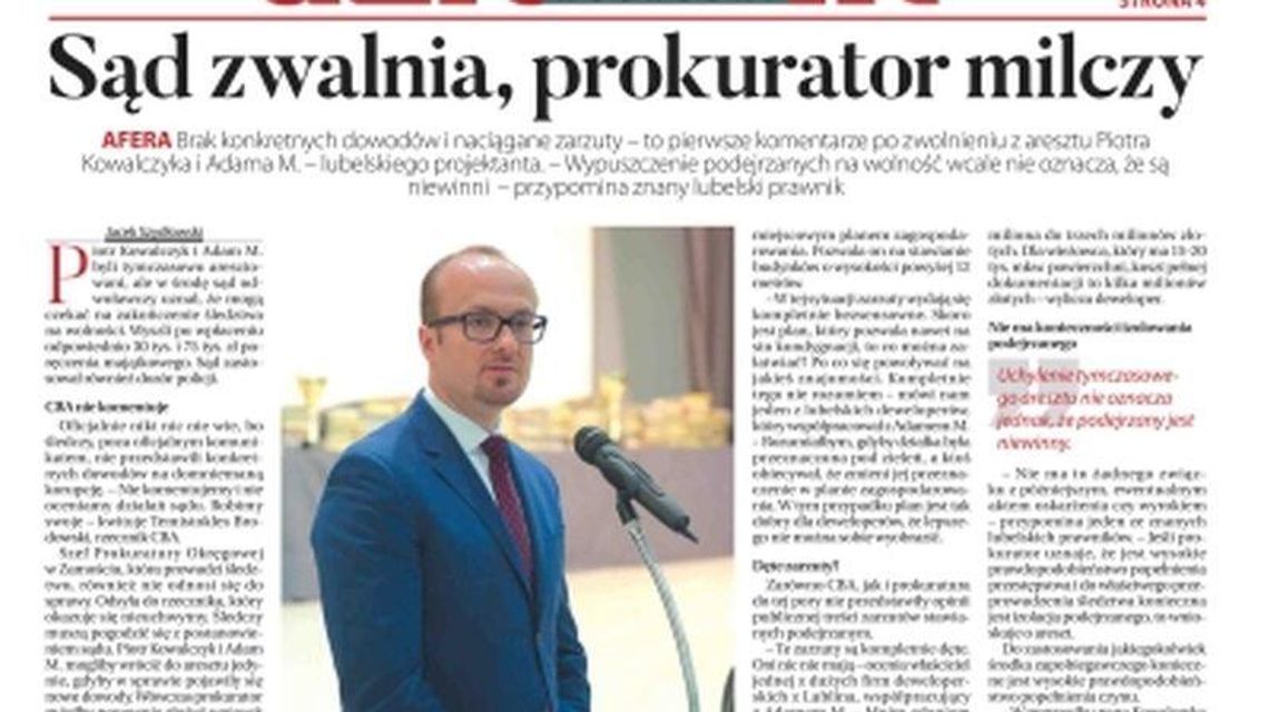 Pierwsza strona Dziennika Wschodniego 20.12.2019