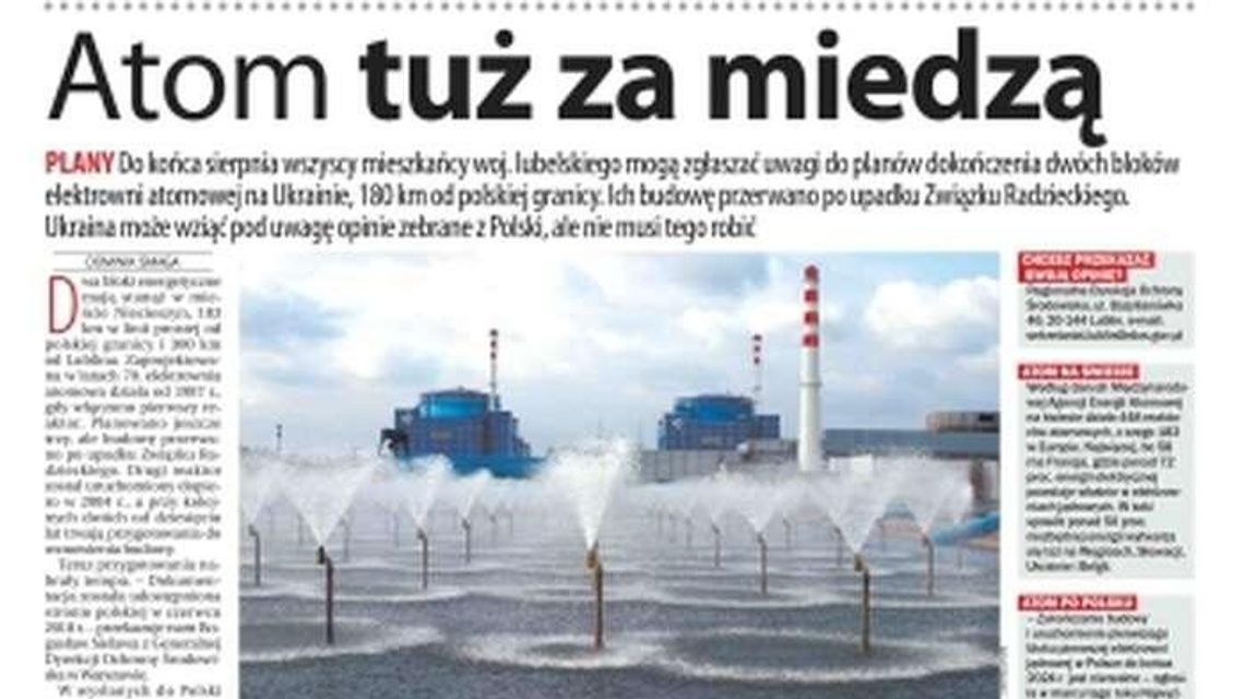 Pierwsza strona Dziennika Wschodniego z 13.08.2018