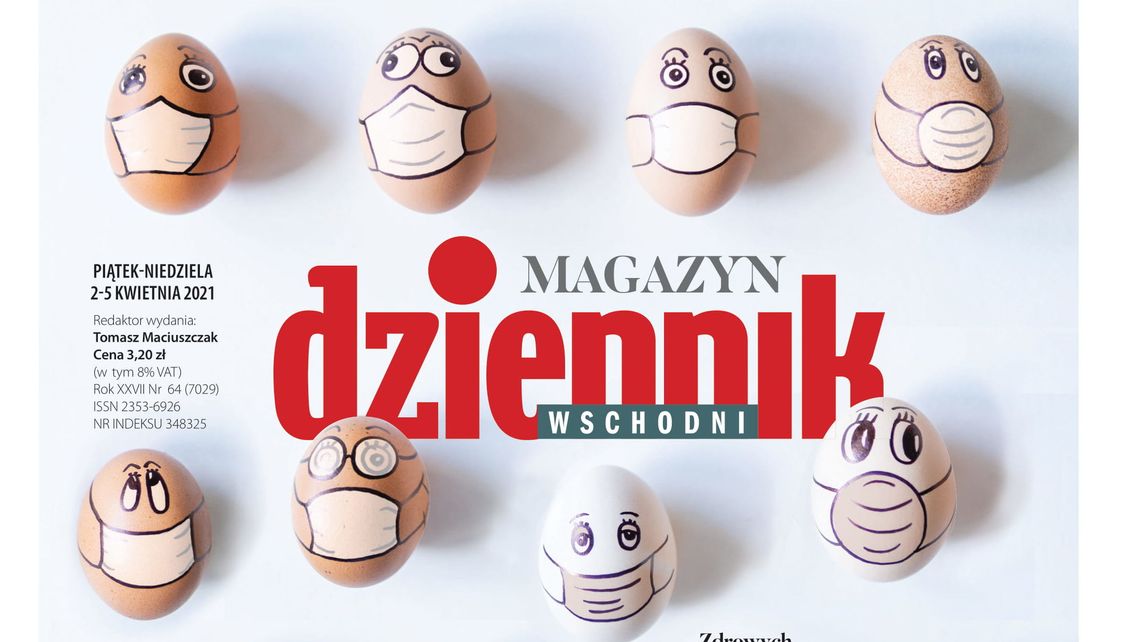 Pierwsza strona Dziennika Wschodniego z 2 kwietnia 2021 r.