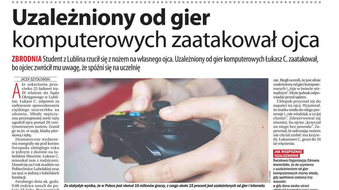 Pierwsza strona Dziennika Wschodniego z 21.08.2018