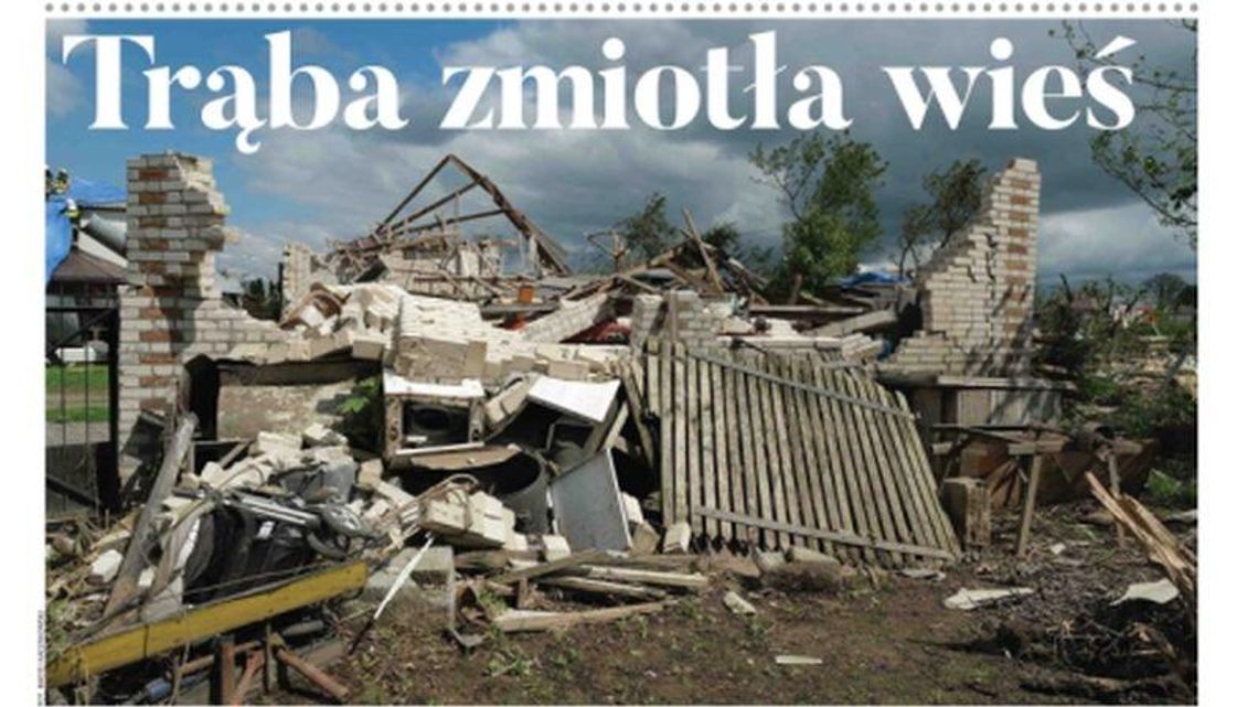 Pierwsza strona Dziennika Wschodniego z 22.05.2019