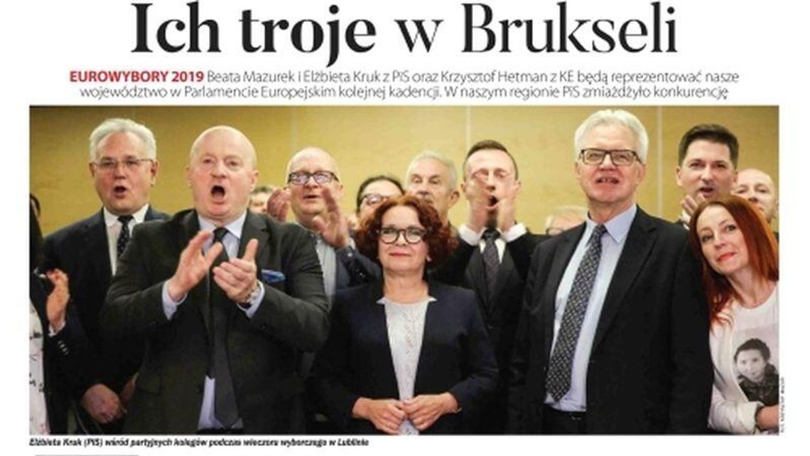 Pierwsza strona Dziennika Wschodniego z 28.05.2019