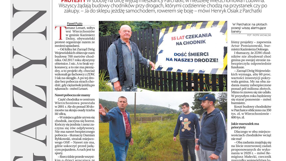 Pierwsza strona Dziennika Wschodniego z 28 sierpnia 2020 r. 