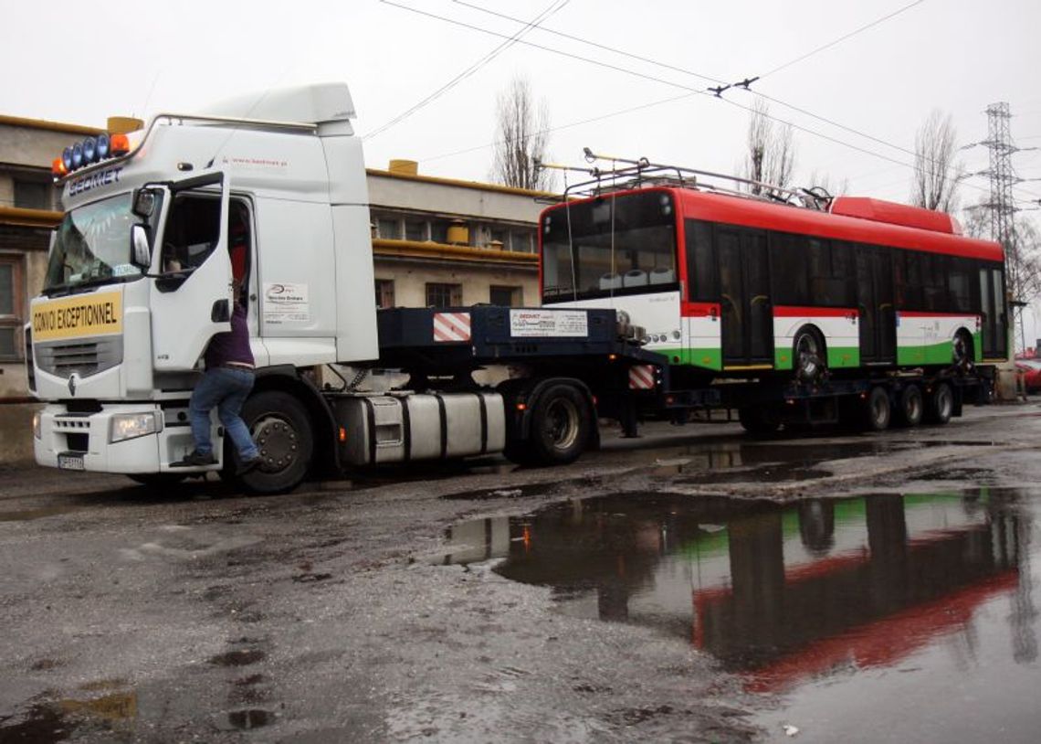 Pierwsze z 15 nowych trolejbusów już w Lublinie. W marcu wyjadą na drogi