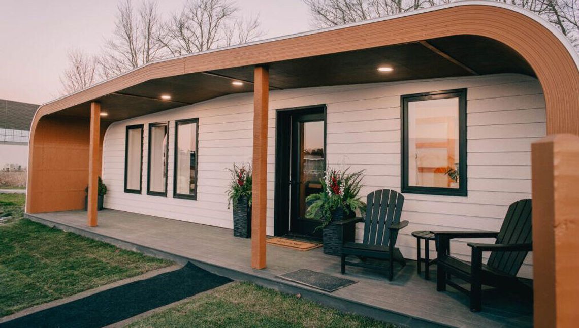 Pierwszy biologiczny dom wydrukowany w technologii 3D