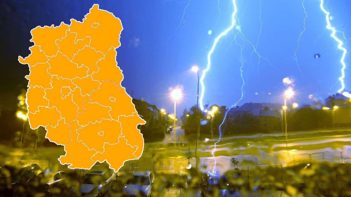Pierwszy dzień lata będzie burzowy. Ostrzeżenie pogodowe dla woj. lubelskiego Pierwszy dzień lata będzie burzowy. Ostrzeżenie pogodowe dla woj. lubelskiego