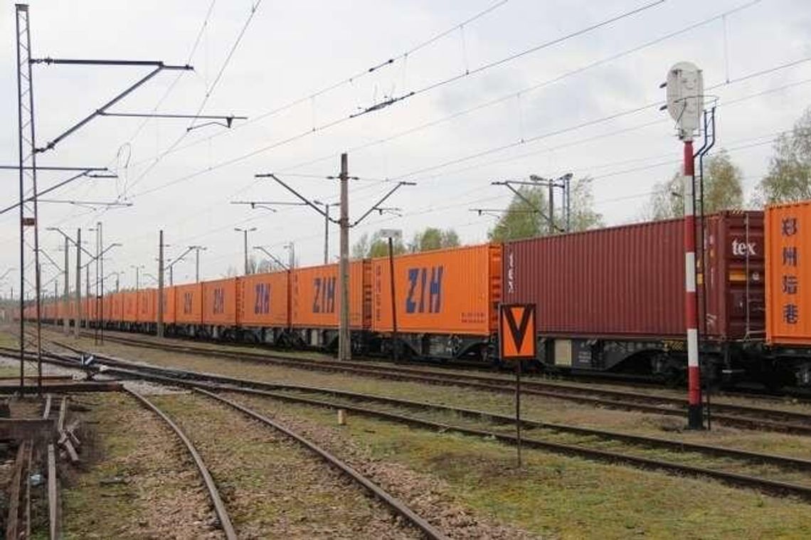 Pierwszy pociąg z Wielkiej Brytanii do Chin zatrzymał się w Małaszewiczach