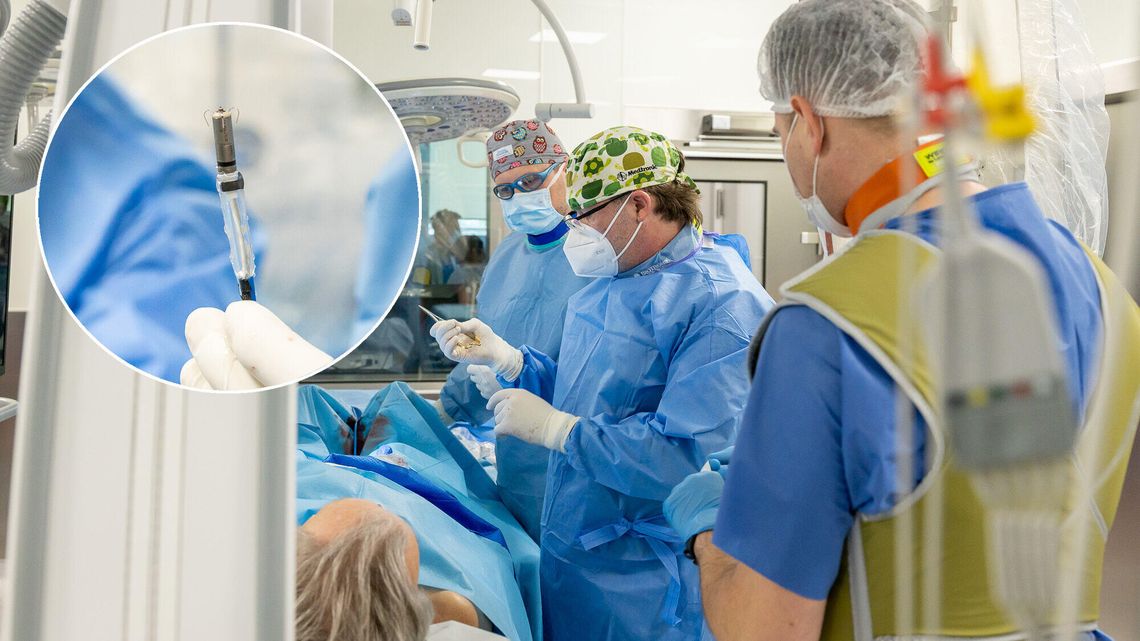 Pierwszy taki zabieg w regionie. Lekarze w Lublinie wszczepili pacjentowi najmniejszy rozrusznik serca