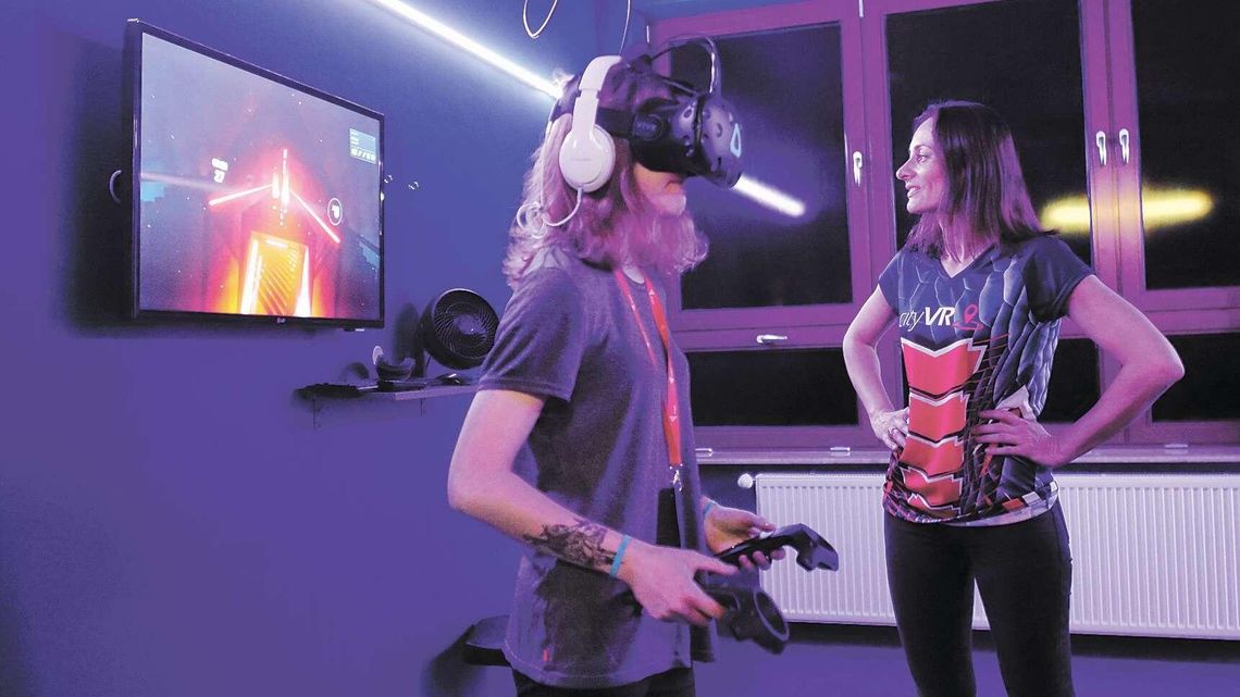 Pierwszy w regionie salon VR. Przenieś się w świat gier [wideo, zdjęcia]