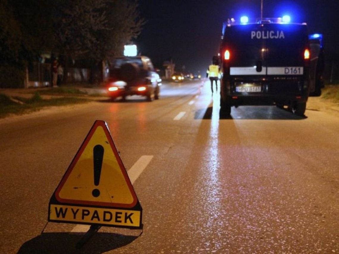 Pieszy zginął pod kołami. Utrudniony wyjazd z Lublina w stronę Warszawy