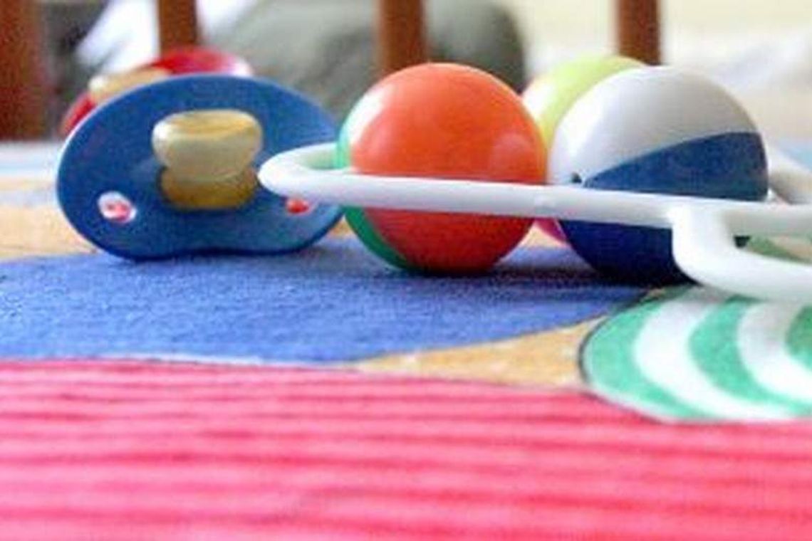 Pijacka awantura z dzieckiem na rękach