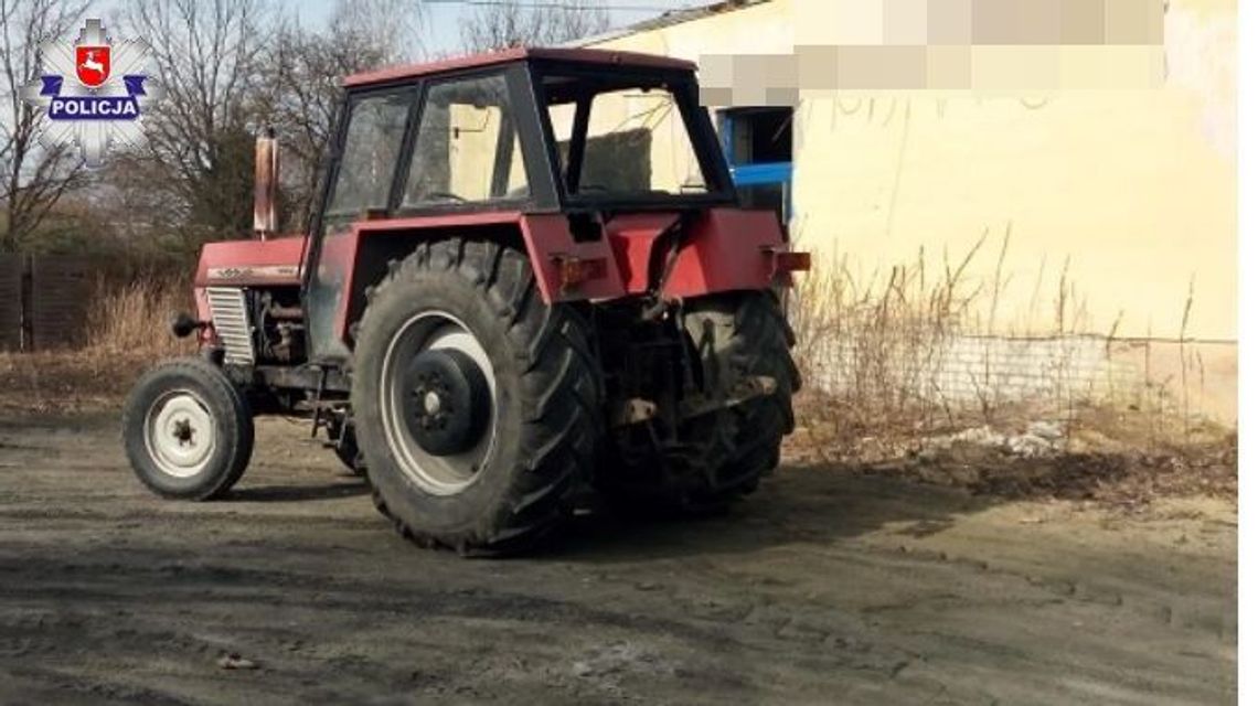Pijany i bez prawa jazdy kierował ciągnikiem. 55-latkowi grozi do 2 lat więzienia