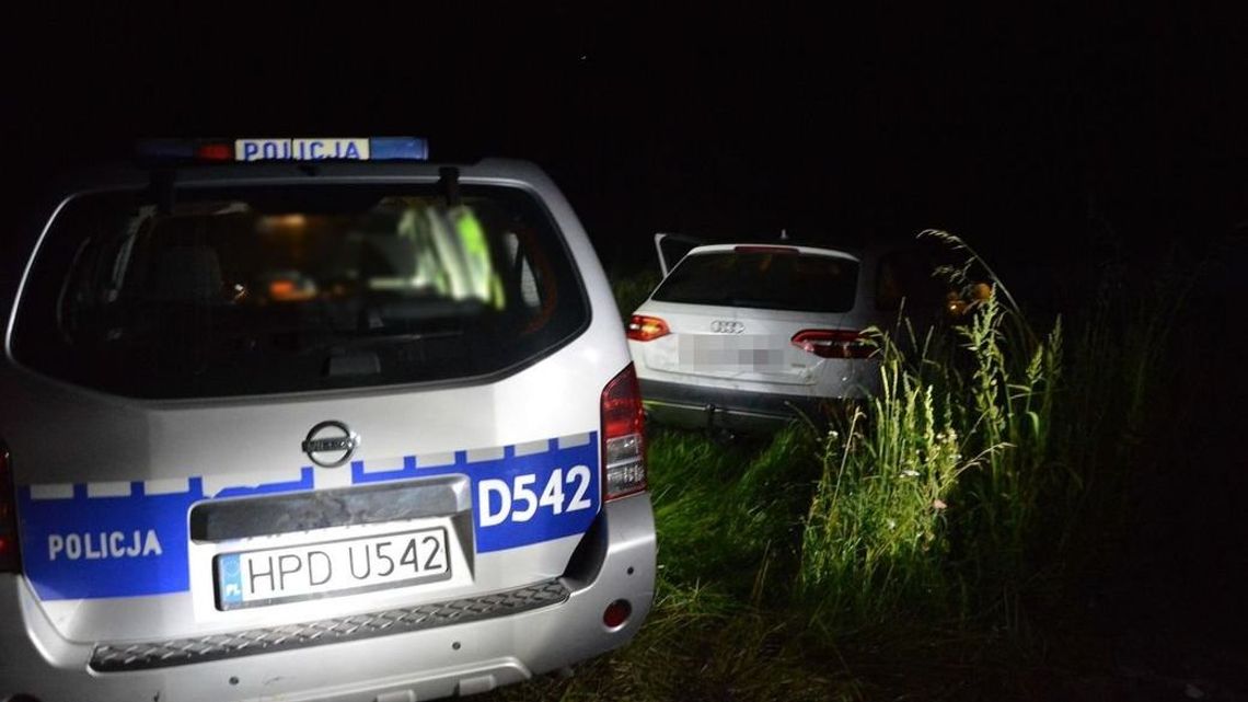 Pijany kierowca uciekał policjantom ulicami Parczewa