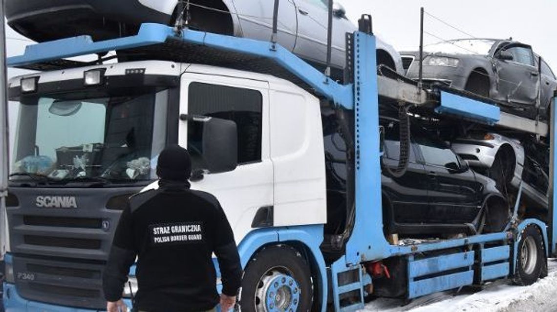 Pijany kierowca w Dorohusku, kradziony tir w Terespolu