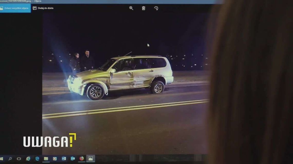 Pijany policjant spowodował wypadek? "Funkcjonariusze przekonywali nas, że kierowała kobieta"