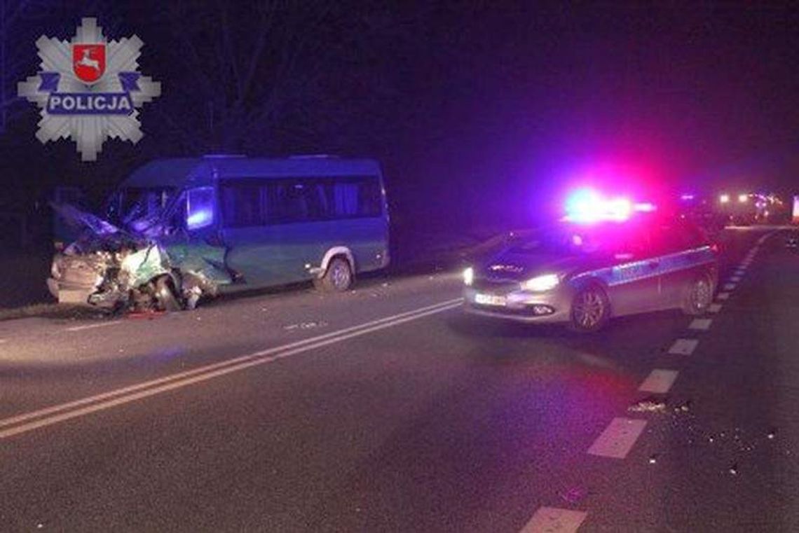 Pijany wjechał w busa