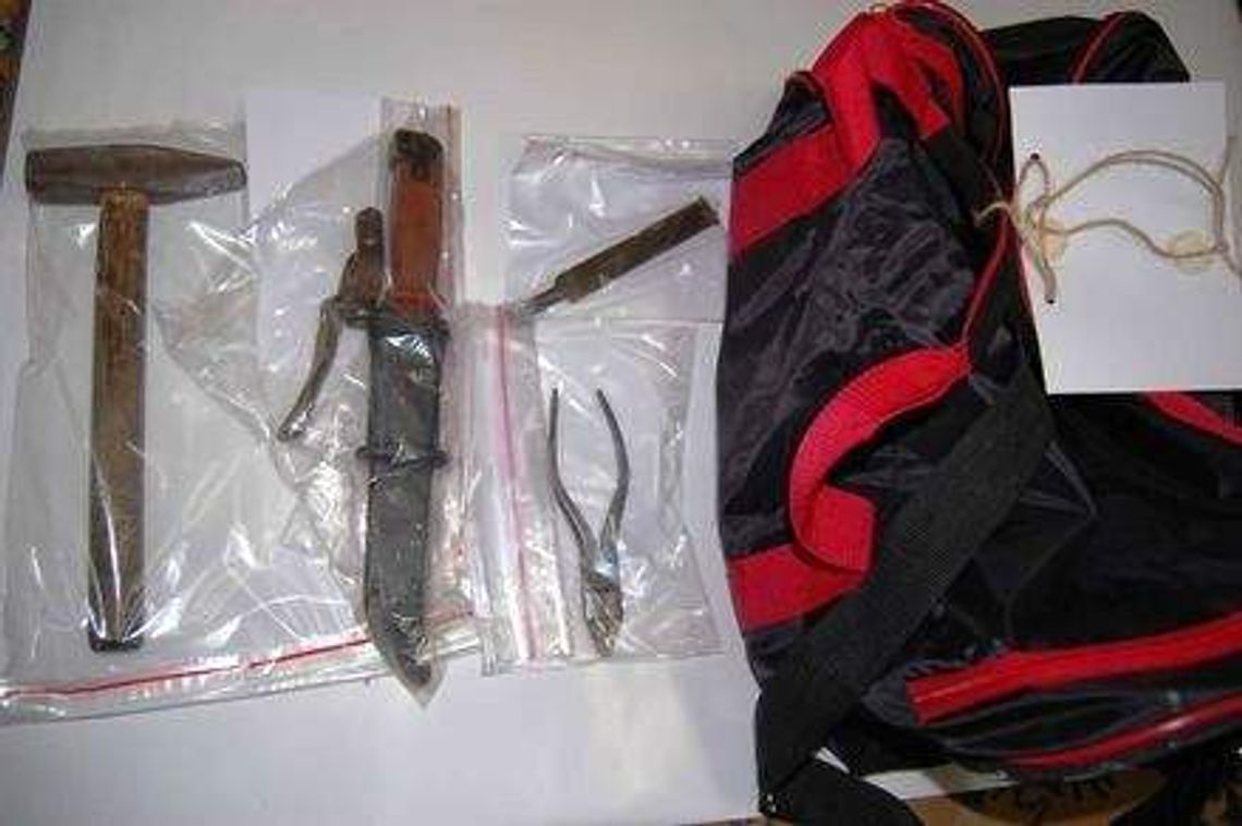 Pijany włamywacz schował się w trawie