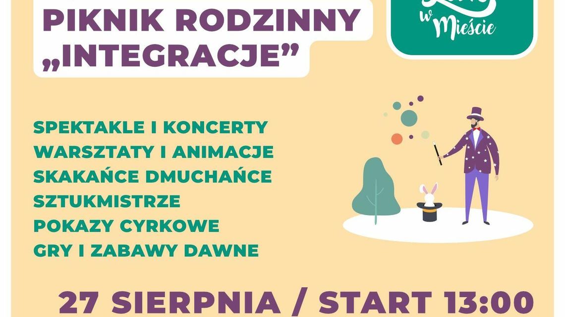 Piknik rodzinny "Integracje" na Węglinie