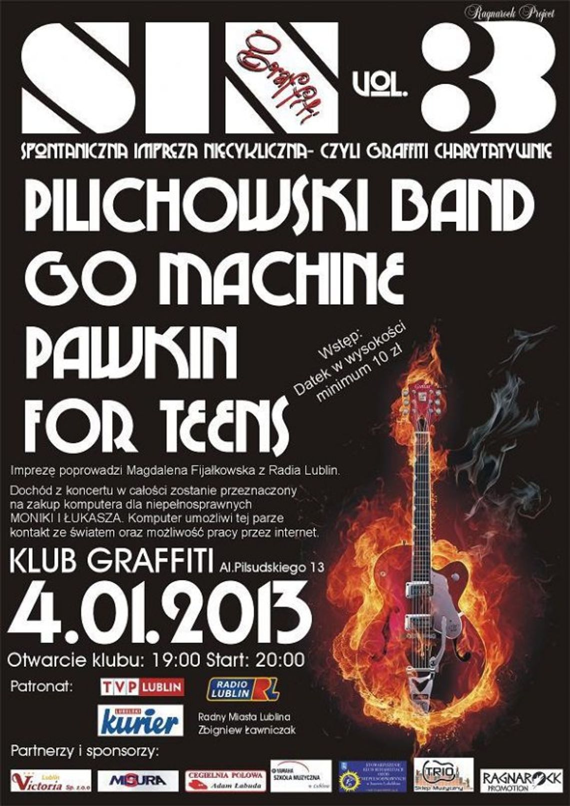 Pilichowski i inni charytatywnie w Graffiti