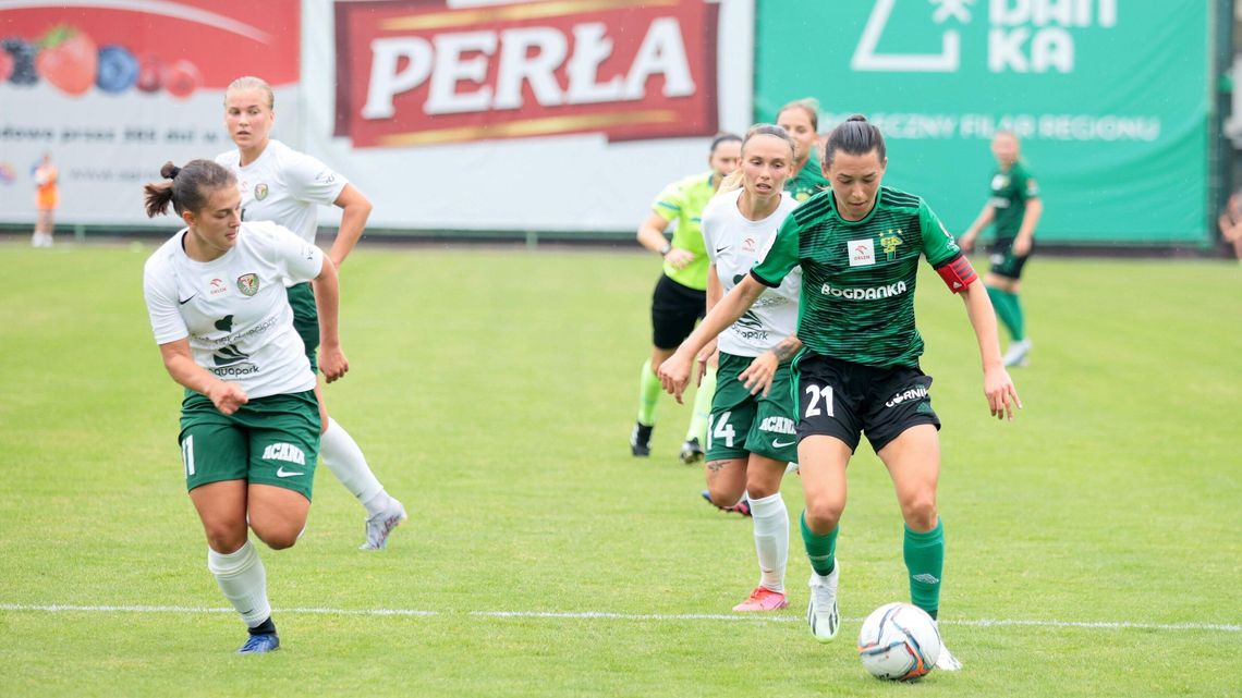 Piłkarki Górnika Łęczna zagrały na szóstkę Piłkarki Górnika Łęczna zagrały na szóstkę