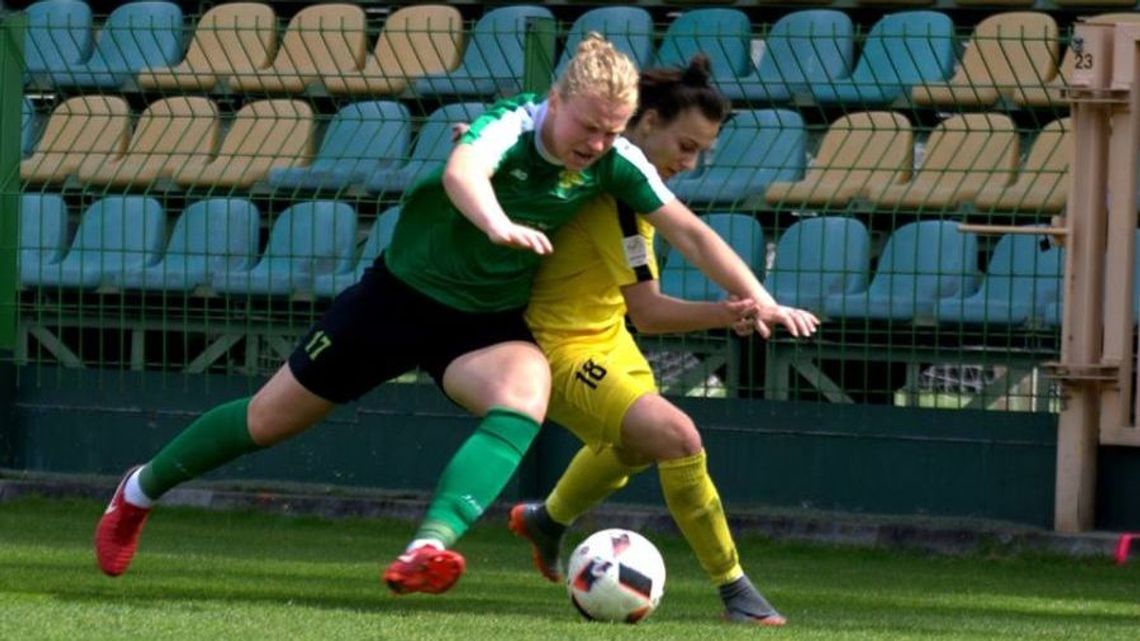 Piłkarki Górnika Łęczna zatrzymane przez beniaminka