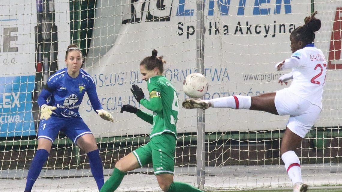 Piłkarki Górnika Łęczna zdobyły serca kibiców mimo porażki