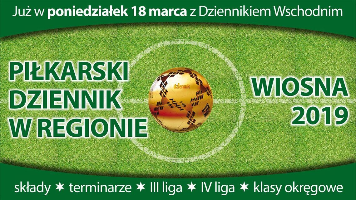 Piłkarski Dziennik w regionie. Bezpłatny dodatek sportowy już dziś