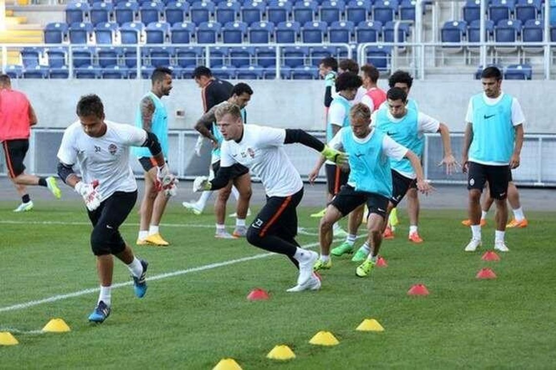 Piłkarze AS Monaco i Szachtara Donieck w Lublinie (zdjęcia,wideo)