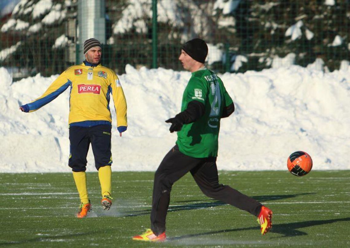 Piłkarze Motoru Lublin przed wielkim maratonem