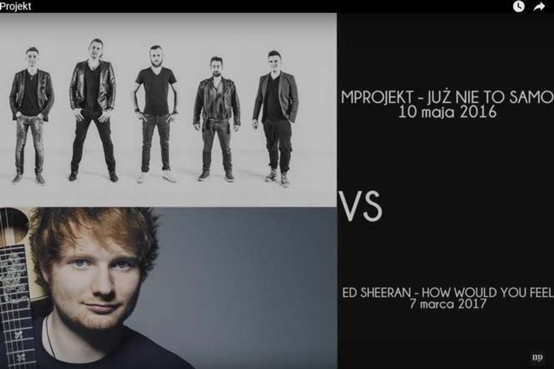 Piosenka Eda Sheerana łudząco podobna do utworu lubelskiego zespołu. Plagiat?